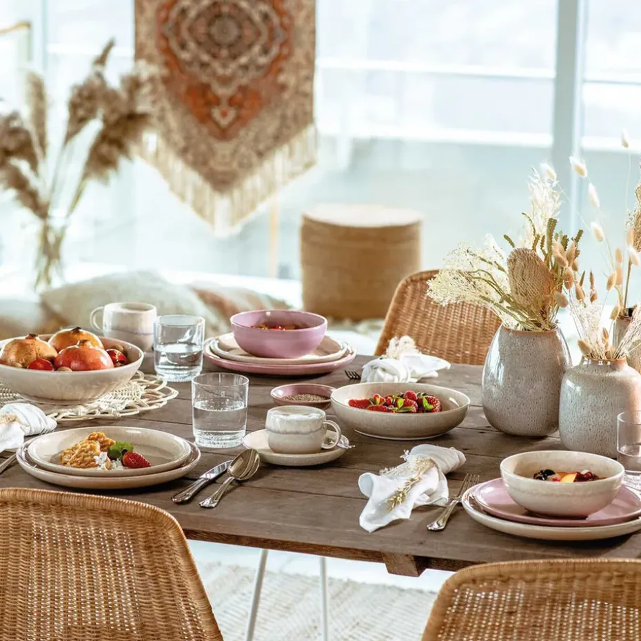 Perlemor schaal Ø26 cm, Coral