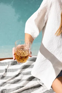 Picknick Juni waterglas 28 cl 4-pack, Helder