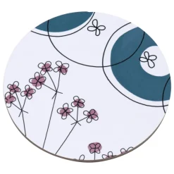 Picknick onderzetter (pannen), blauw-roze