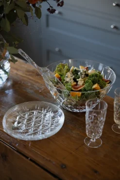 Picknick saladebestek 2-delig, Helder