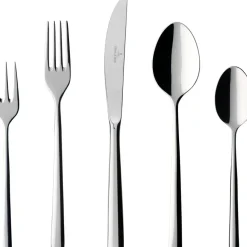 Piemont bestekset 30-delig, Roestvrij staal