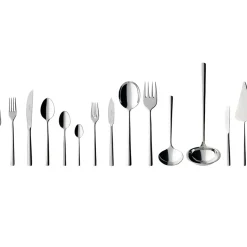 Piemont lunch bestekset 113-delig, Roestvrij staal