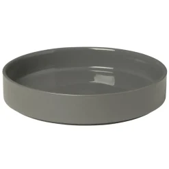 Pilar diep bord, Ø 20 cm, Pewter