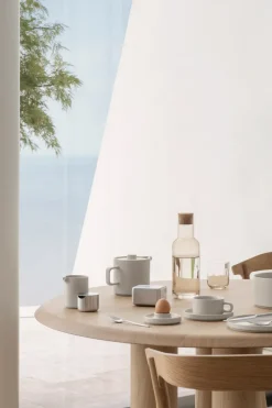 Pilar mok met schotel, 2 stuks, Moonbeam