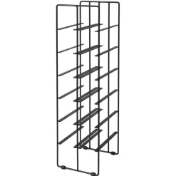 Pilare wijnrek voor 12 flessen, Zwart
