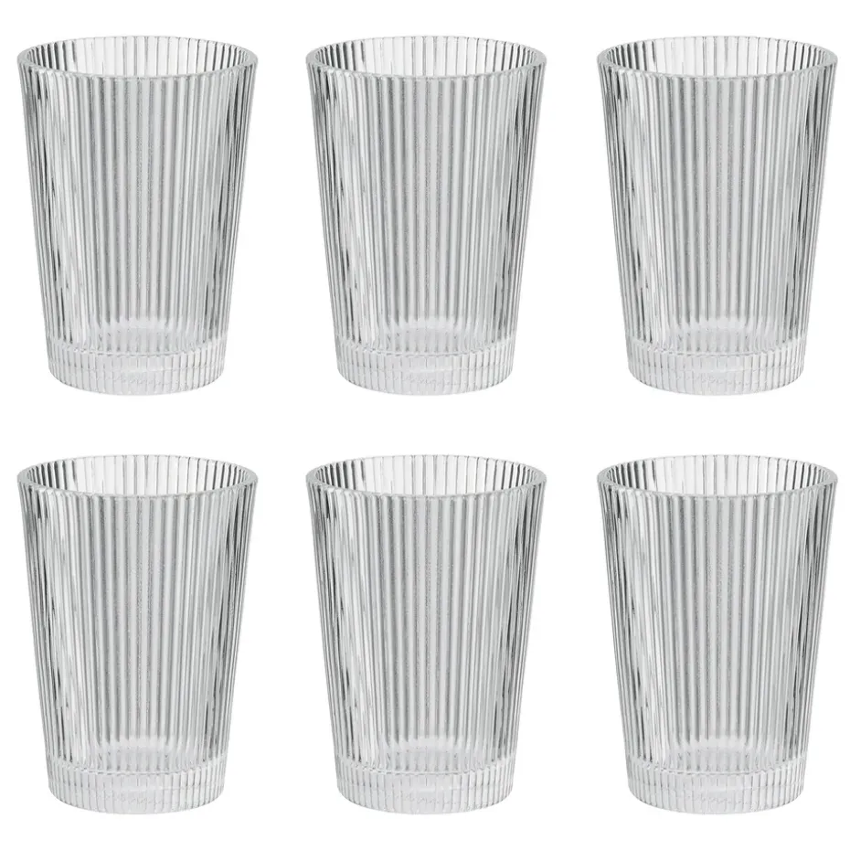 Pilastro drinkglas 6-pack, 24 cl