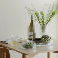 Pilastro serveerkom Ø23 cm, Transparant