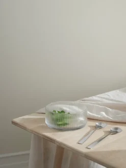 Pilastro serveerschaal Ø21 cm, Clear