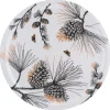 Pine Cone dienblad Ø 49 cm., Cotton white