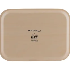 Pine Cone dienblad 20x27 cm, Cotton white