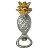 Pineapple flessenopener ananas, Zilver-goud