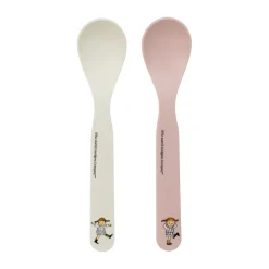Pippi Cirkus lepels 2-pack, Roze-wit
