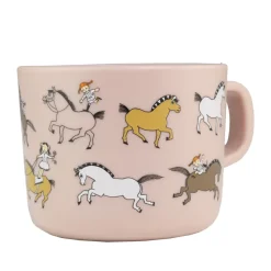 Pippi Cirkus mok 25 cl, Roze