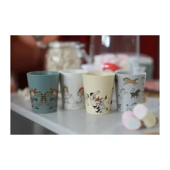 Pippi Cirkus verzamelbekers 15 cl 4-pack, Multi