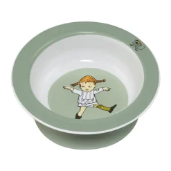 Pippi Cirkus zuignapbord Ø15,5 cm, Groen