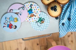 Pippi glasonderzetters 4 stuks, Hoppsansa