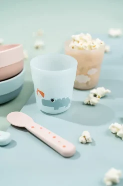 Playground foodie first meal serviesset 3-delig, Blue