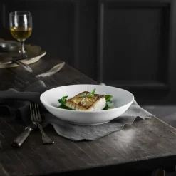 Plissé pastakom doorsnee 20 cm, Wit