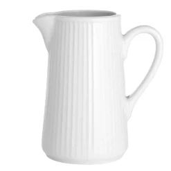 Plissé pot 35 cl, Wit