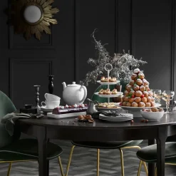 Plissé theepot 1,5 l, Wit