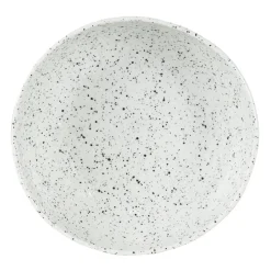 Poppi soep/pastabord, wit-zwart