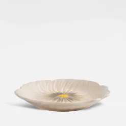 Poppy bordje 20,5x21 cm, Beige