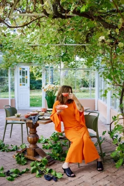 Poppy bordje 20,5x21 cm, Rood