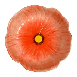 Poppy schaal, Rood, Ø30 cm
