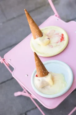 Porto bord klein Ø17 cm, Geel