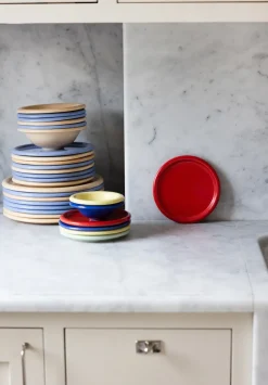 Porto bord klein Ø17 cm, Rood