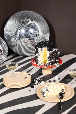 Porto etagère Ø26x11 cm, Rood-beige