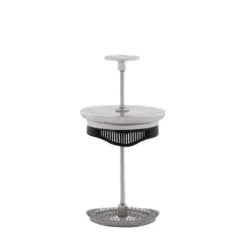 Preziosa cafetière 3 kopjes, Zilver-zwart