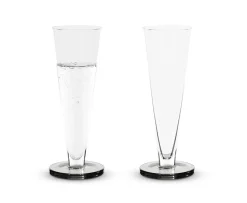 Puck champagneglas 12,5 cl, Clear