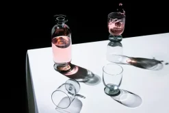 Puck karaf/decanteerder 90 cl, Clear