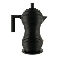 Pulcina espressomachine zwart, 15 cl