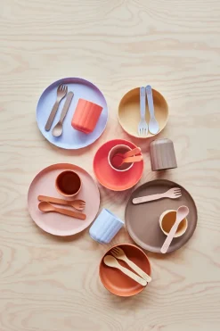 Pullo beker 2-pack, Caramel-ice blue