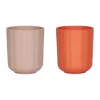 Pullo beker 2-pack, Rose-apricot