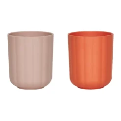 Pullo beker 2-pack, Rose-apricot