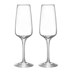 Pulse champagneglas 28 cl 2-pack, Transparant