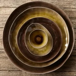 Pure bord 28 cm, Green