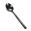 Pure dessertlepel, Zwart
