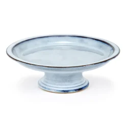 Pure taartschotel geglazuurd L Ø23,5 cm, Blue