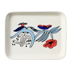 Puutarhurit bord 15x19 cm, Blauw-wit-rood