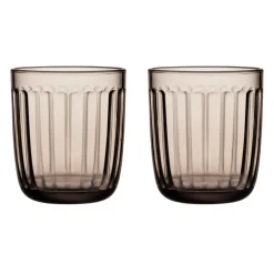 Raami drinkglas 26 cl 2-pack, Linnen