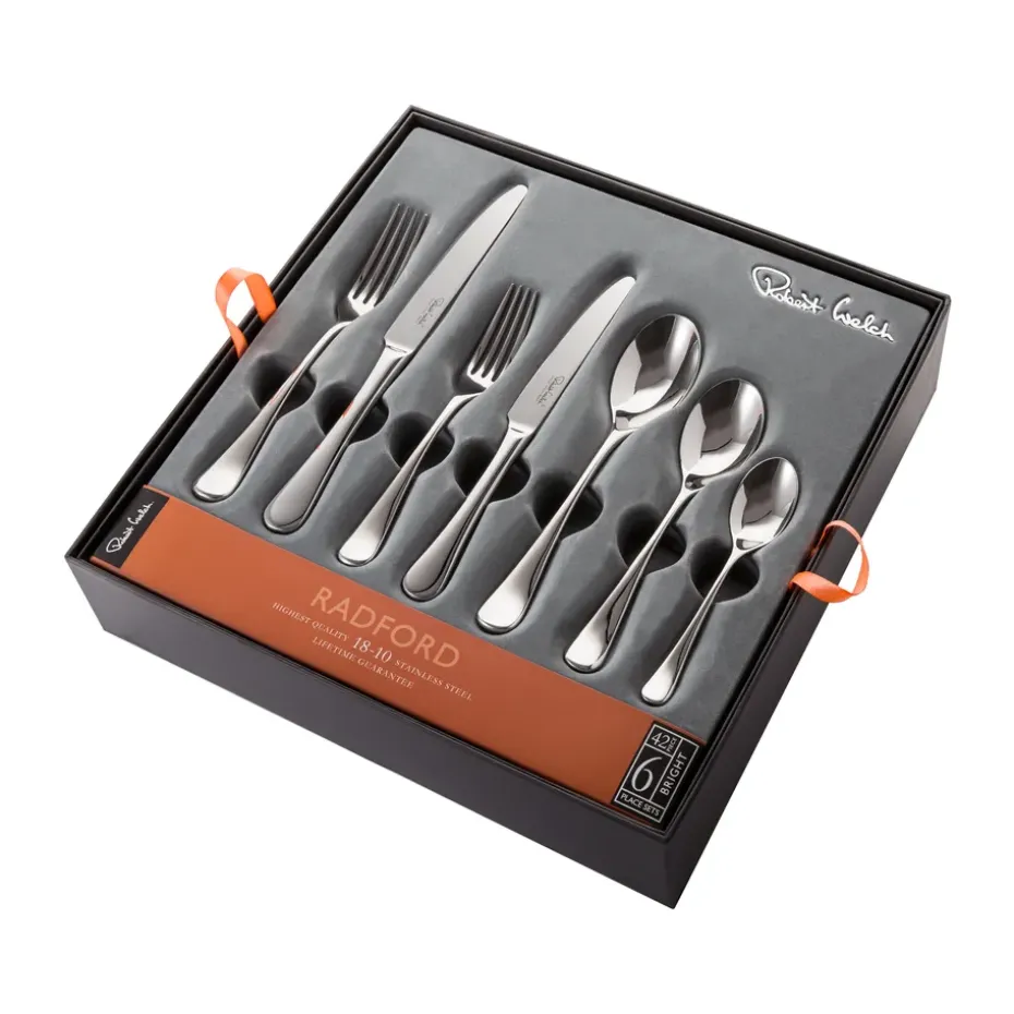 Radford bestek, gepolijst, 42 stuks