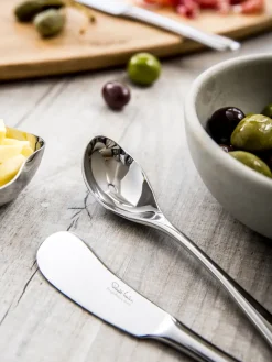 Radford olijflepel, gepolijst, Roestvrij staal