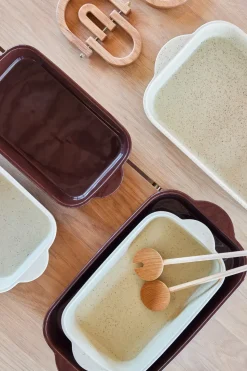 Rainbow houten pannenonderzetter, Natur