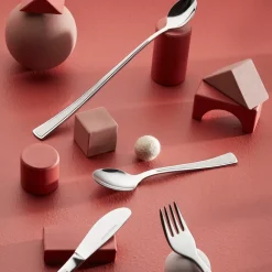 Ramona kinderbestek 4-delig, Roestvrij staal