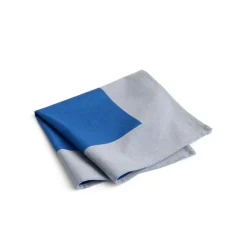 Rand stoffen servet 40x40 cm, Blue