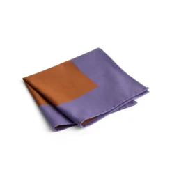 Rand stoffen servet 40x40 cm, Purple